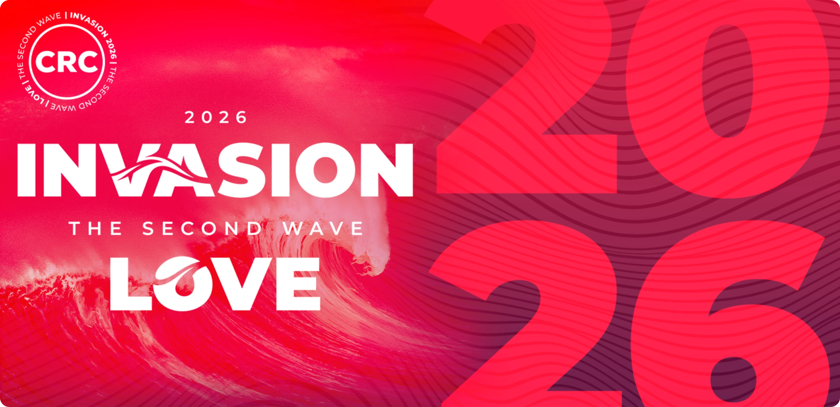 Invasion 2026. The second wave. Love.